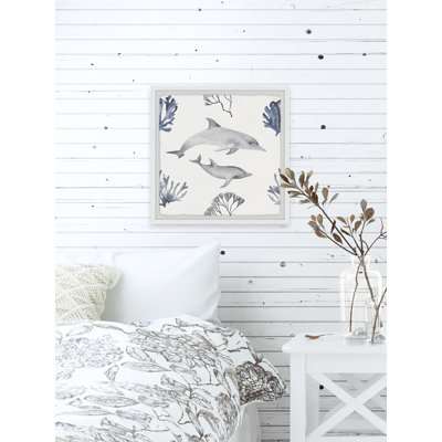 Dolphin Friends - Single Picture Frame Print