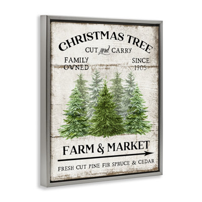 «Farm Market Christmas Trees» par Creatif Belle