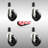 Hard Rubber Wheel Swivel Caster
