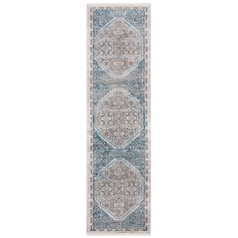 Matherne Oriental Hand Woven Area Rug, Runner 66 x 244 cm
