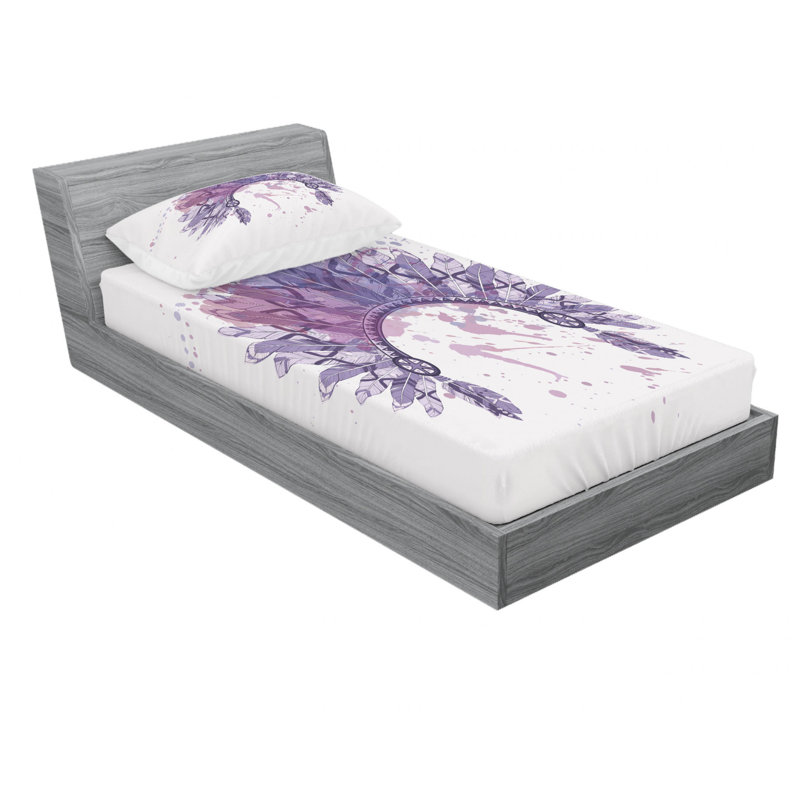 Microfiber Sheet Set, Twin Sheet Set with Fitted Sheet