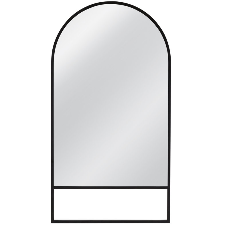 Johnell Metal Rectangle Floor Mirror