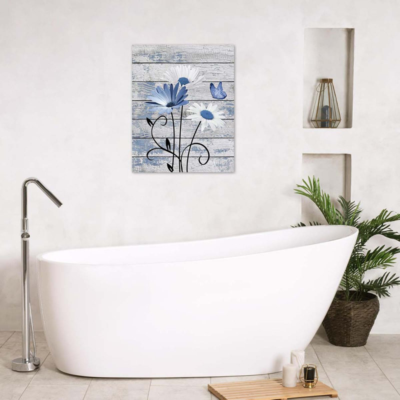 Wrapped Canvas Print, 40 cm H x 30 cm W, Navy