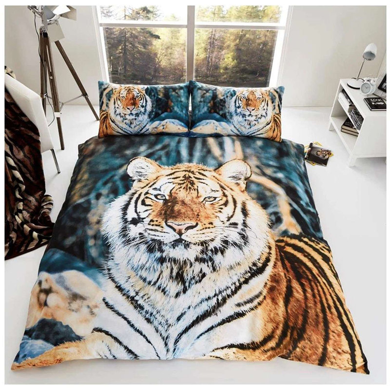 Polyester Duvet Cover Set with Pillowcases Included, Single Duvet Cover + 1 Standard Pillowcase