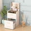 Bureau de coiffeuse 3-en-1 Chrysanthia