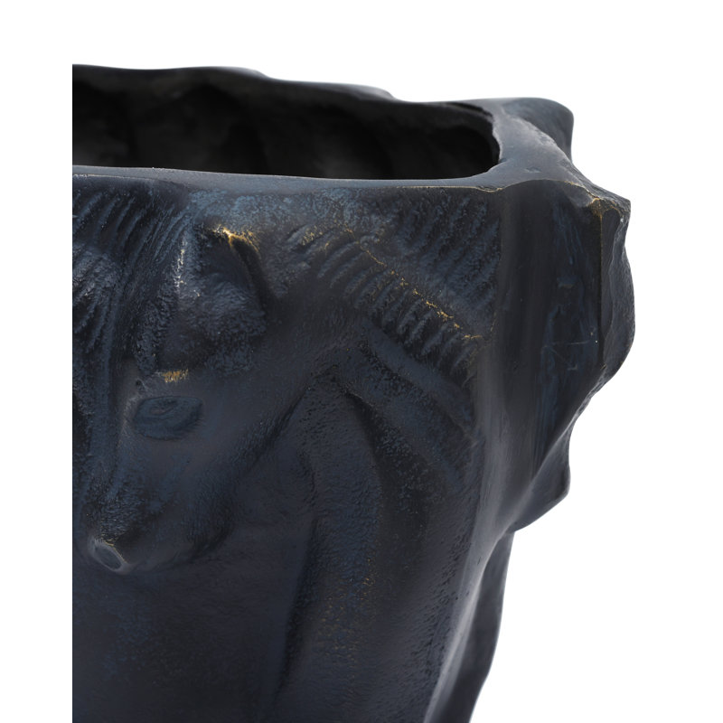Dressage Handmade Cast Aluminum Table Vase
