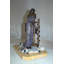 Statue en bronze Judith sur pierre améthyste par Vidal - Taille: L 16 po x l 10 po x H 18 po.