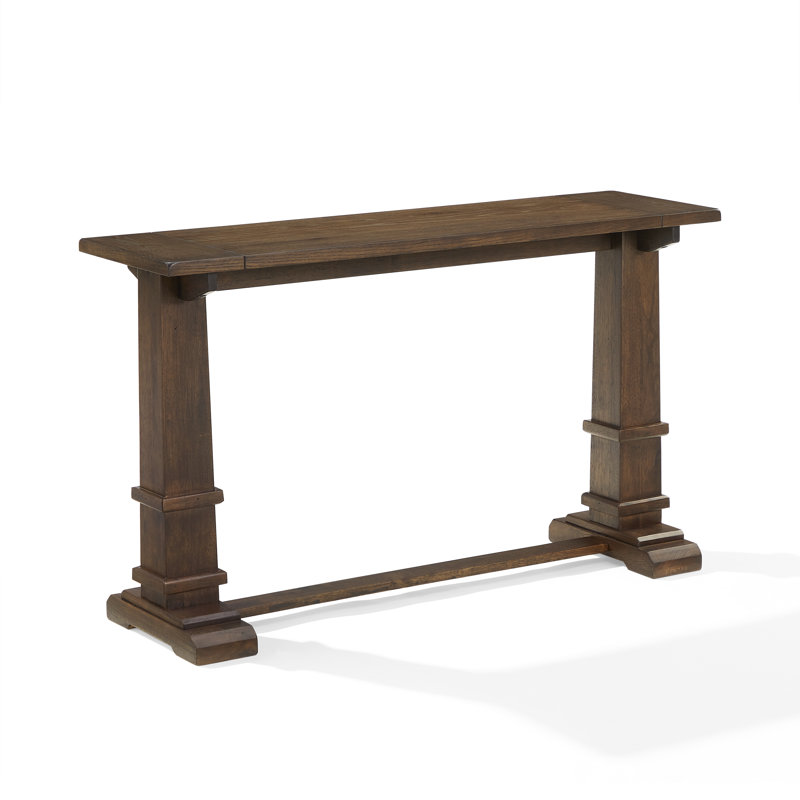 Marksbury 50'' Console Table, Dark Oak