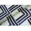 Natural Hide Cowhide Geometric Area Rug in Navy-25181639