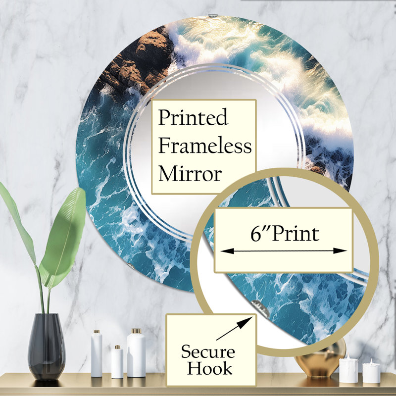 Miroir Zuhair, 32 po x 32 po