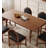 Rectangular French-style retro all-solid-wood dining table-110743678