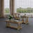 Lattice End Table