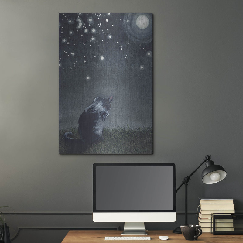 "Bain de lune" par Maggie Vandewalle, H 36 po x l 24 po