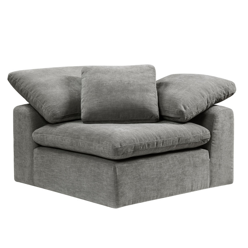 Greaney modulaire - Wedge avec coussin gris