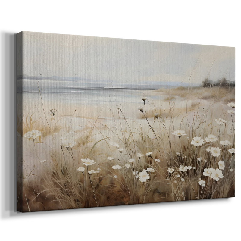 Paysage rétro - DCCCLII, reproduction d'art sur toile, H 9 po x l 13 po
