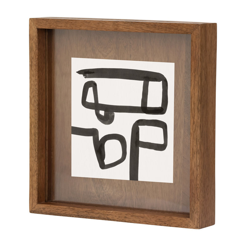 Lakera Walnut Solid + Manufactured Wood Picture Frame