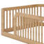 Structure de lit en bois avec clôture-1662728157