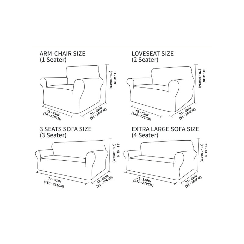 Box Cushion Sofa Slipcover