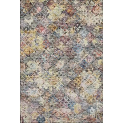 Premium Machine Washable Konopka AMF1109 Global Rug
