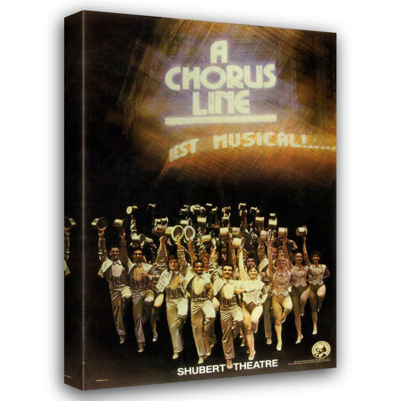 A Chorus Line - Broadway, 40" H x 27" W