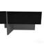 Table basse 31,5 "carrée, plateau coulissant, 4 compartiments cachés, ultrabrillante - moderne-129581668