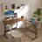 Lacey L-Shaped Metal Base Computer Desk-225453992