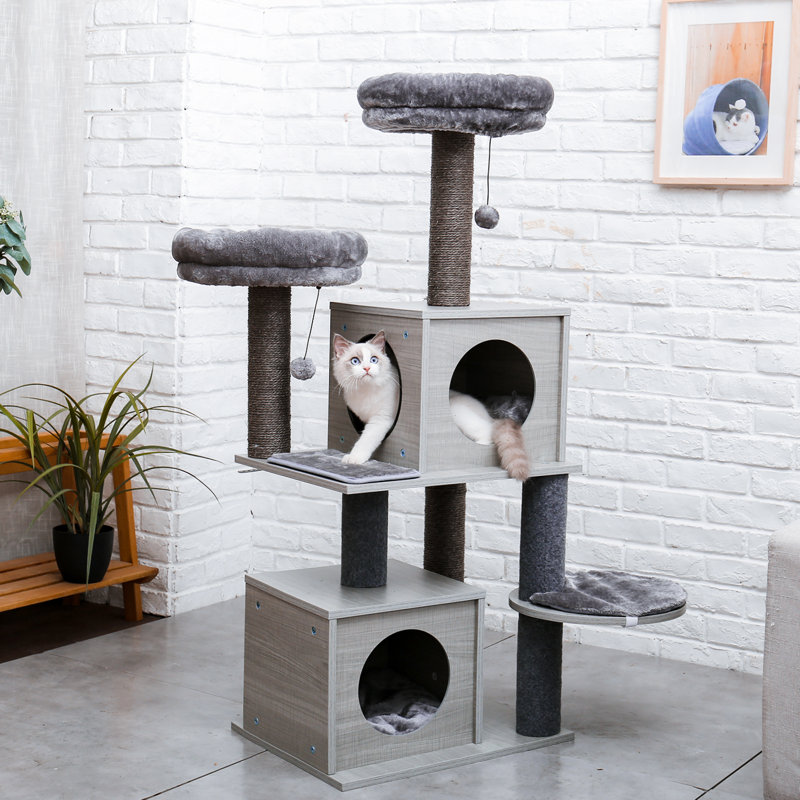 Arbre à chat 51 po Deerfield, H 55,5 po x l 23,2 po x P 18,9 po