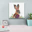  «Fluffy Hare» par Elle Media Group, art mural sur toile-1627808380