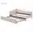 Upholstered L-Shaped Upholstered Daybed With Pop Up Trundle-360661302