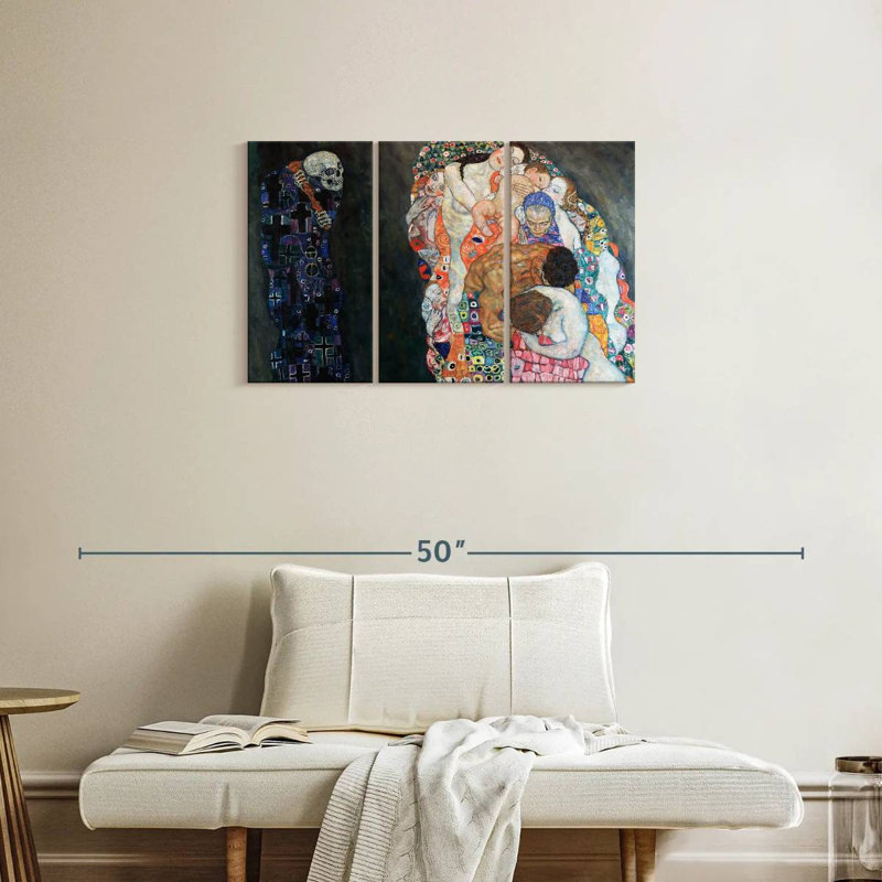 Leisha Life And Death, 20" H x 33" W