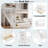 Bunk Bed With Storage Staircase, Slide And 2 Drawers-346331386