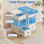 30cm W Metal Bedside Table