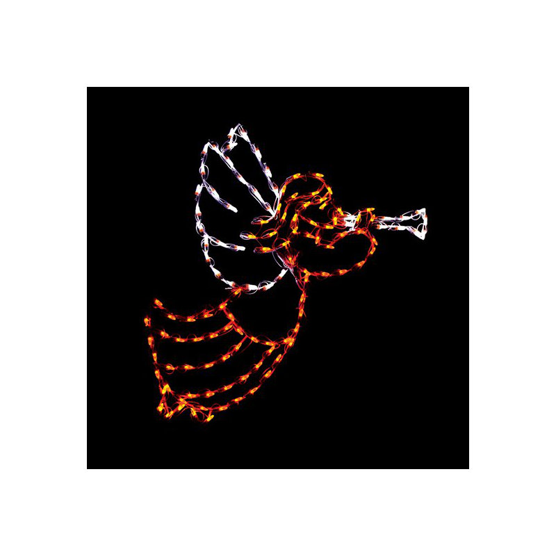 Ange trompette lumineux