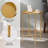 Patio Round Metal Side Table-1160020903