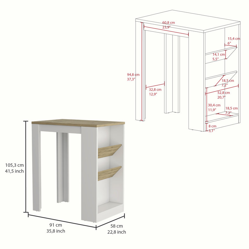 Îlot de cuisine polyvalent avec rangement abondant et design tendance