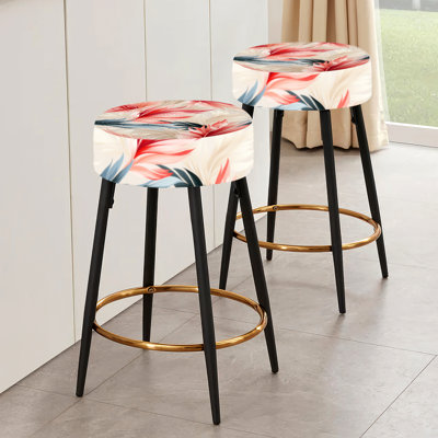 Ensemble de 2 tabourets de bar Tropical Whisper