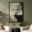 Art mural encadré sur toile - Arbre noir abstrait, impressions murales pour chambre à coucher - 16 po x 24 po-1237918179-1237918178