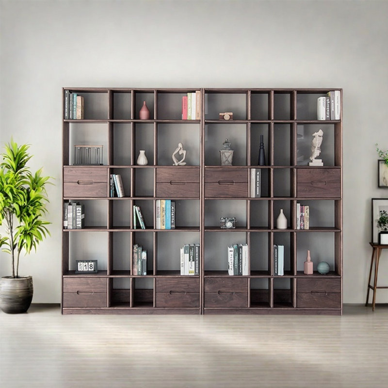 Modern simple large capacity bookcase