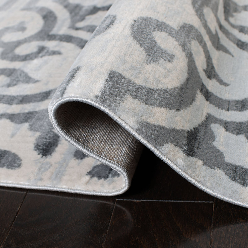 Purnell Performance Geometric Rug, Square 6'7"