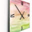 Coucher de soleil abstrait avec horloge murale-1966833957