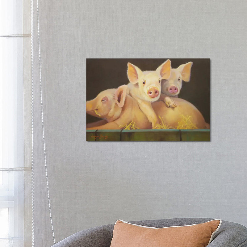 Besotted 1 Piece Wrapped Canvas Painting, 66.04 cm H x 45.72 cm W x 1.91 cm D