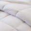 Édredon très grand lit - Édredon en duvet d'oie toutes saisons - Édredons matelassés ultra doux avec pattes d'angle - Lavable à la machine Hotel Collection (blanc uni)-211396433