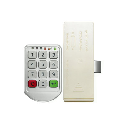 Verrou à code fixe Fixturedisplays® pour station de recharge de téléphone portable Station de recharge au sol 16866-LOCK