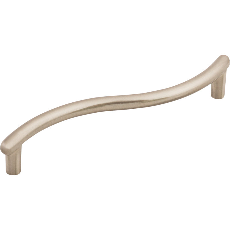 Spiral Bar Pull, Brushed Satin Nickel, 5 1/16" Center to Center