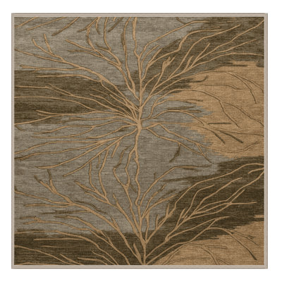 Tapis beige lavable à la machine