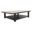 Table basse en bois massif avec rangement-107085780-107085781