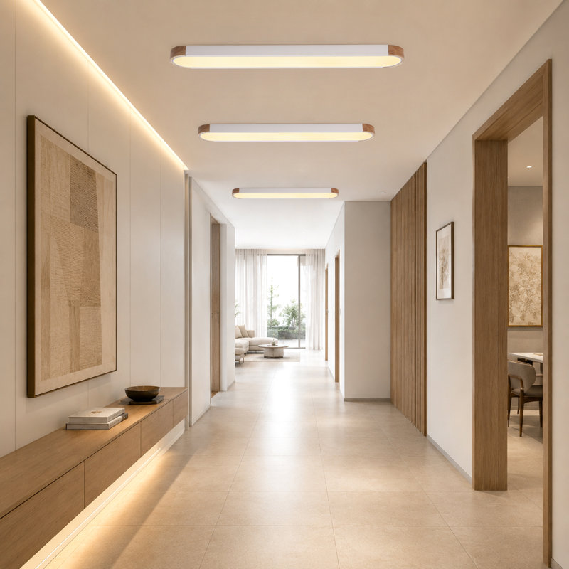 Flush Mount, White