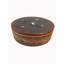 Bougie ronde à 5 mèches Dia 9 po x H 2,75 po gris anthracite