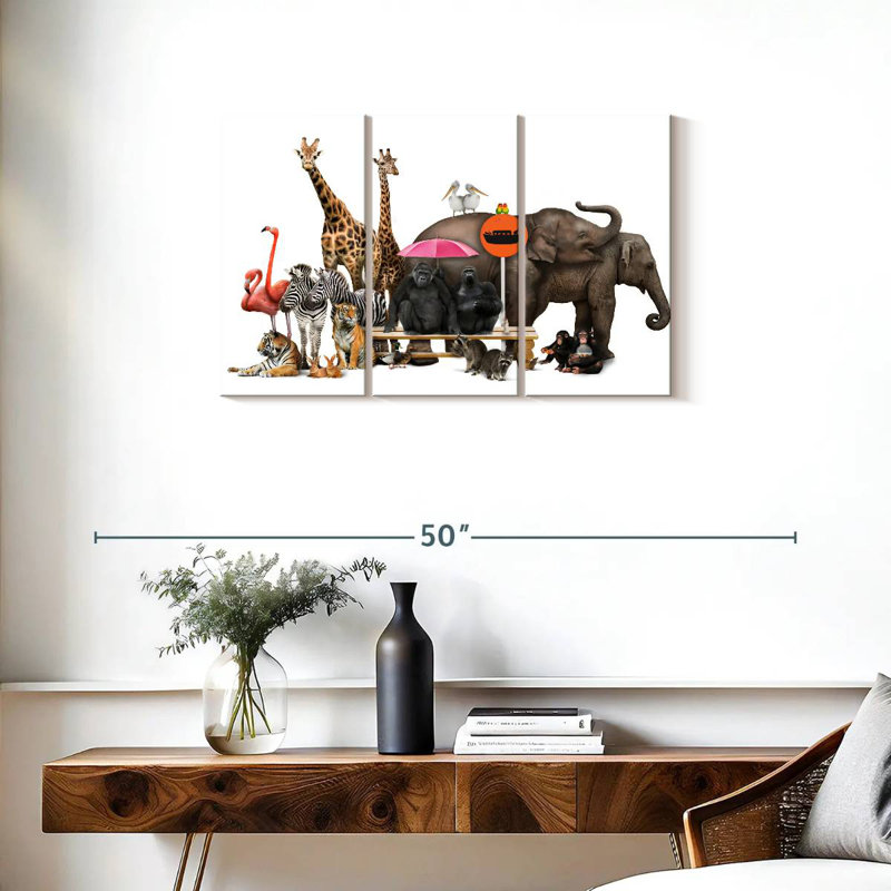 Ketti Waiting For The Ark, 20" H x 33" W