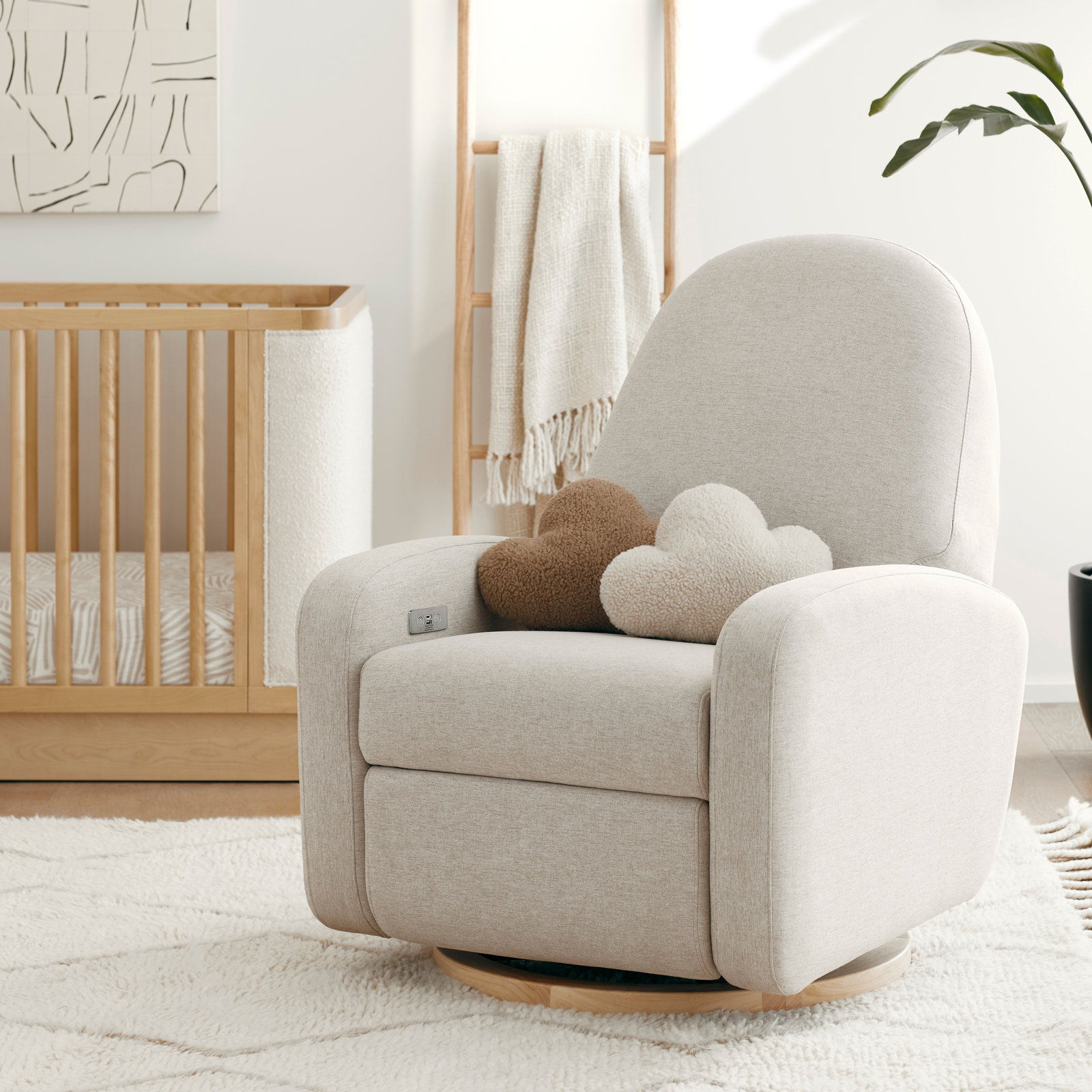 Nami Swivel Glider, Performance Beach Polyester